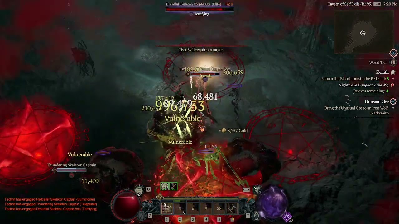 Rogue Without Puncture Build (TB with Death Trap + Poison) - Diablo 4