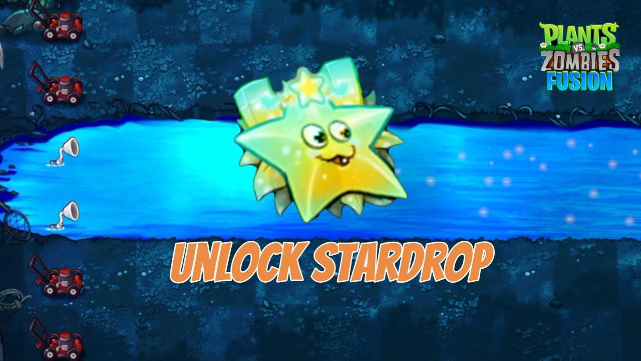 Plants VS Zombies Fusion Unlock Stardrop (challenge) | Difficulty 4
