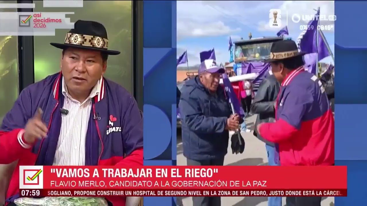 Merlo quiere convertir a La Paz en un departamento productor para no depender de otras regiones