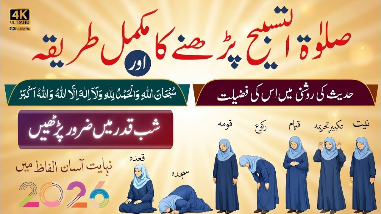 Salat-ut-Tasbeeh Parhne Ka Sahi Tarika: Ginti Bhoolne Ka Dar Khatam! | 27 Ramzan Ka Khas Amal