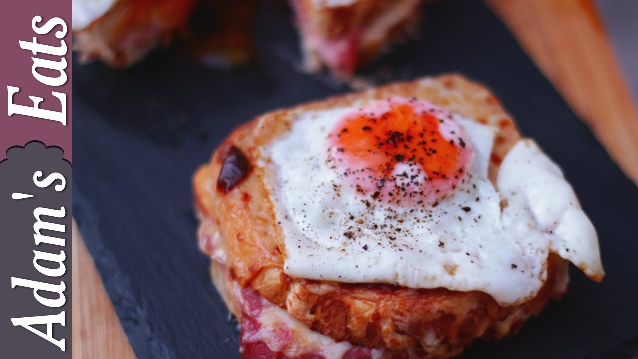 Croque Madame | The best toasted cheese sandwich you'll ever have. Period!