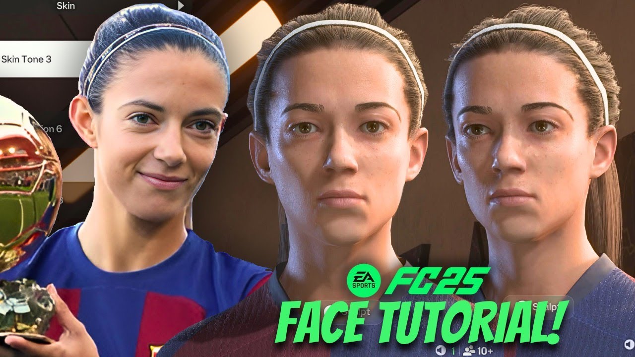 How to create AITANA BONMATI in EA FC25