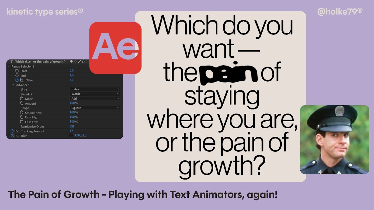 KTS® - The Pain of Growth - After Effects