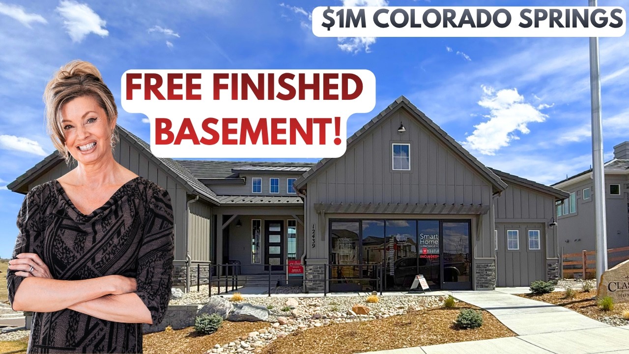 What $1 Million Gets You in Colorado Springs Right Now | Flying Horse New Construction Tour