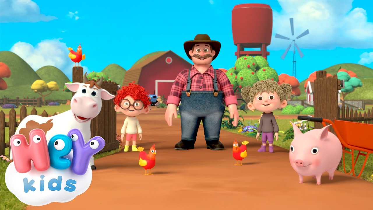Auf der Farm 🐄 | Lieder für Kinder mit Tieren | HeyKids Kinderlieder TV