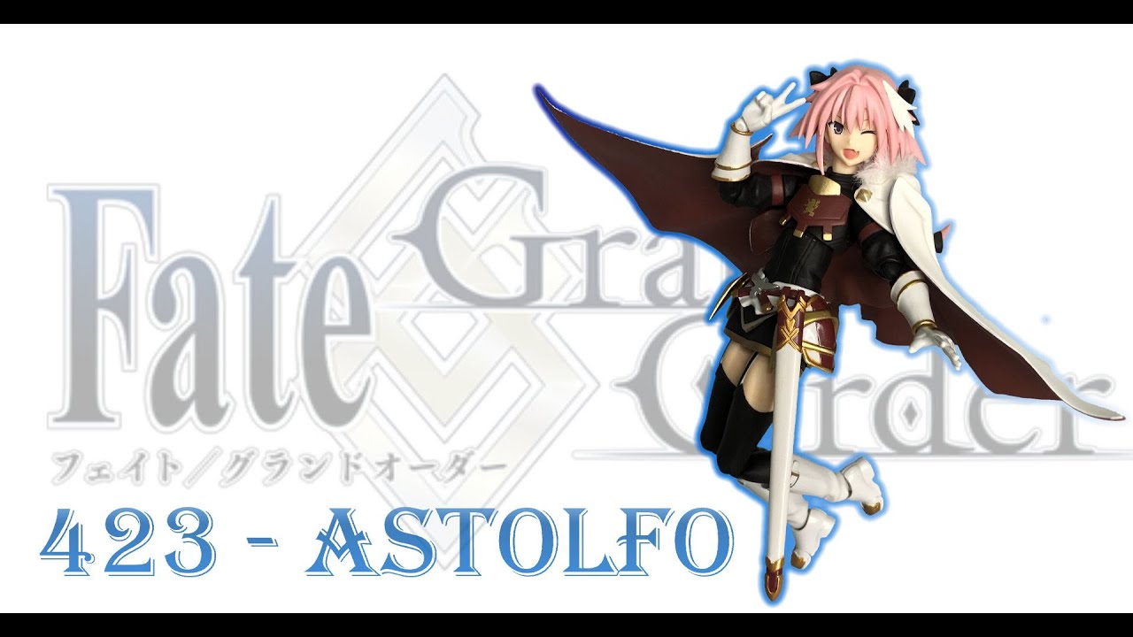 Figma 423 - Fate/Apocrypha - Astolfo (Rider of Black) - Unboxing