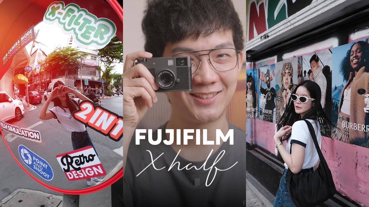 รีวิว Fujifilm X half ถ่ายสนุกได้ฟีลเหมือนกล้องฟิล์มมากที่สุด | BankBlue