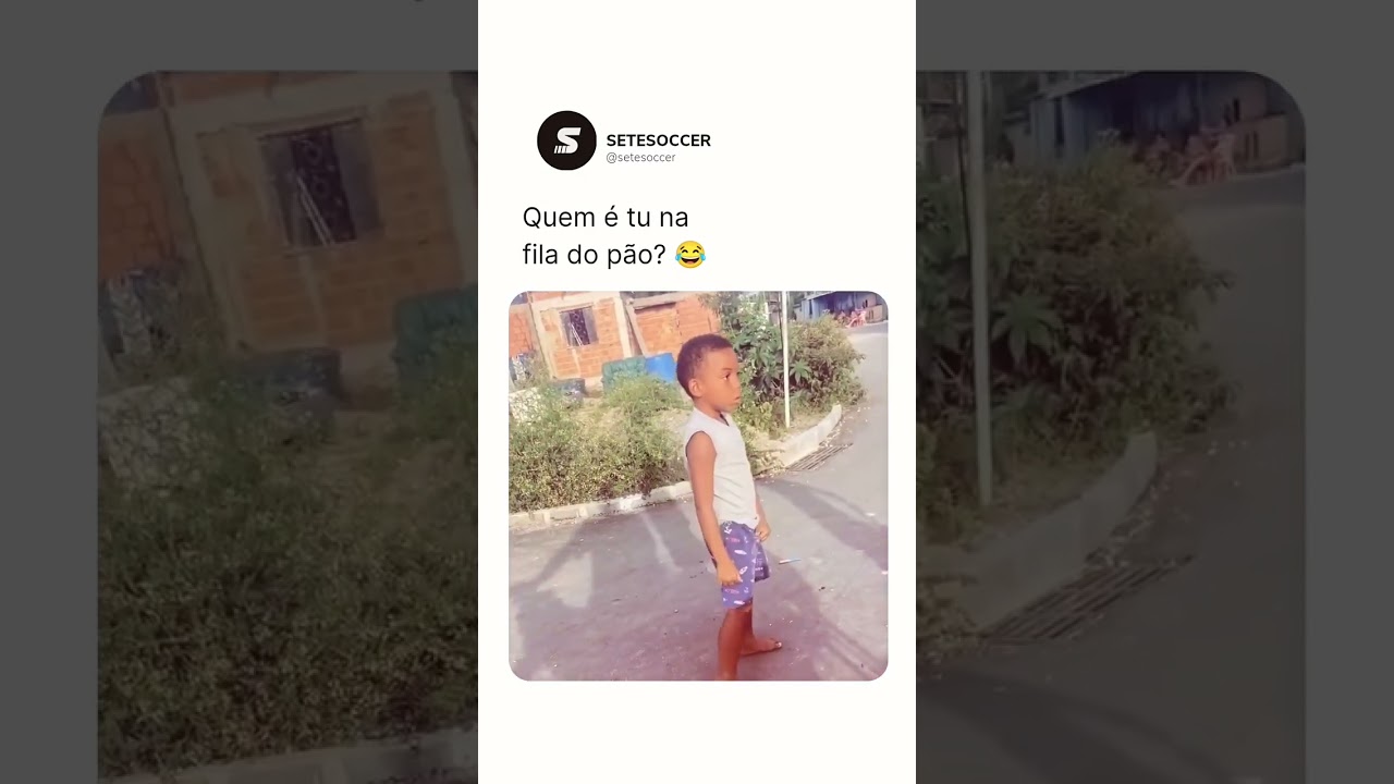 quem &egrave; tu na fila do p&atilde;o