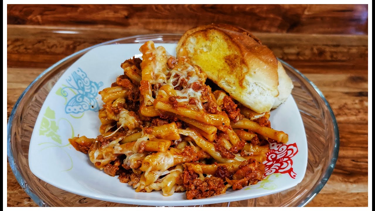 Como Hacer Pasta con Carne y Quesos||Receta fácil y riquísima||Los Antojos de RD||