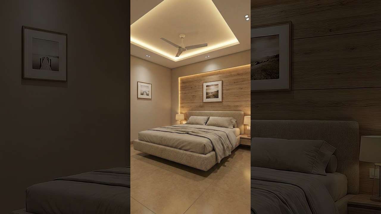 A simple wall upgrade can completely transform the feel of a bedroom.✨