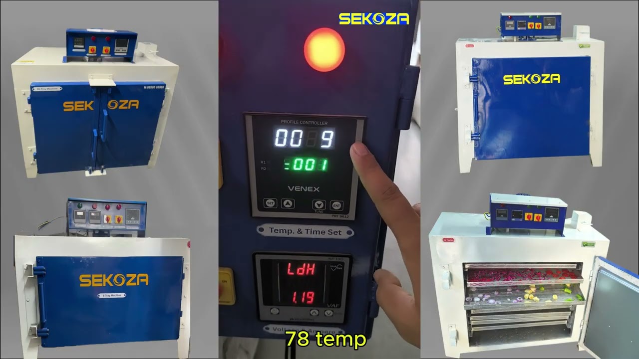 Sekoza 24 Tray Dryer Machine explanation #reel #machine #viral