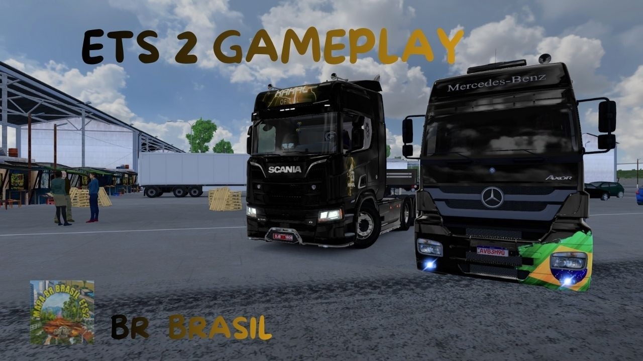 Euro Truck Simulator 2 - 1.58 🇧🇷 Mapa BR Brasil