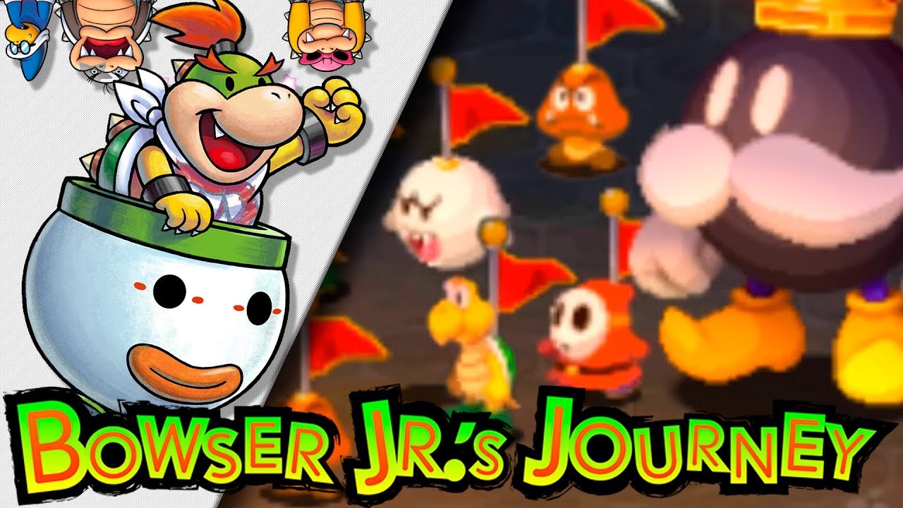 EL REGRESO DEL CAPITÁN GOOMBA!! M & L: Bowser Jr.´s Journey en Español | Ep 2 -- RED SHOCK --