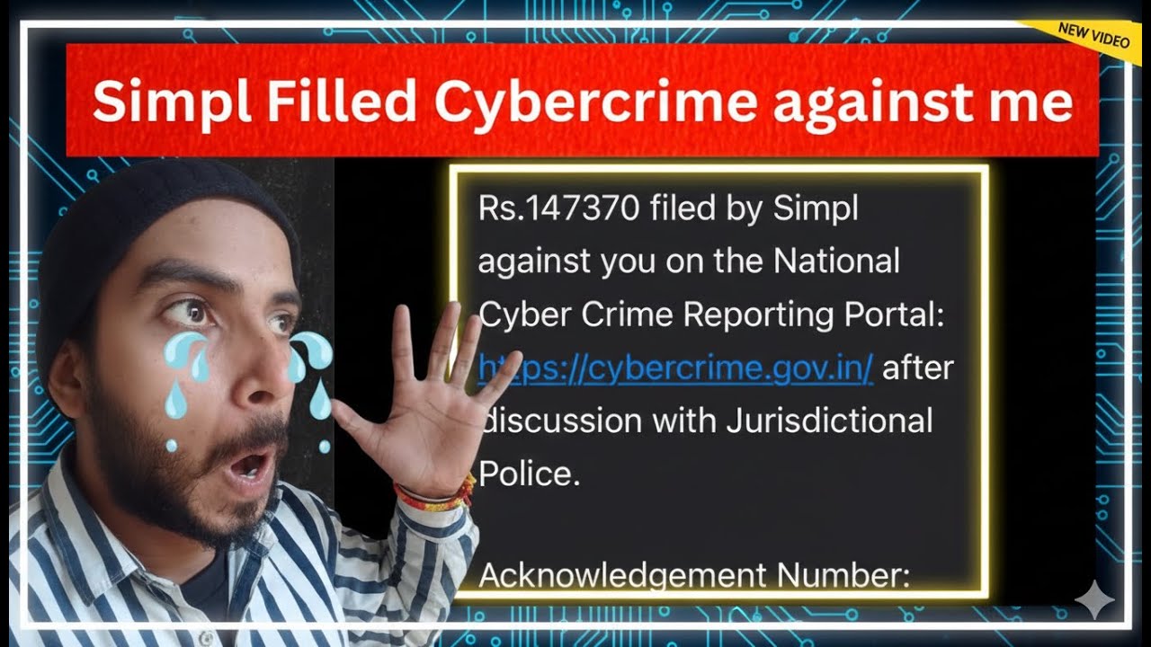 🚨 Simpl Filled Cybercrime Complaint Against You? | Simpl Loan Recovery Truth & Reality!