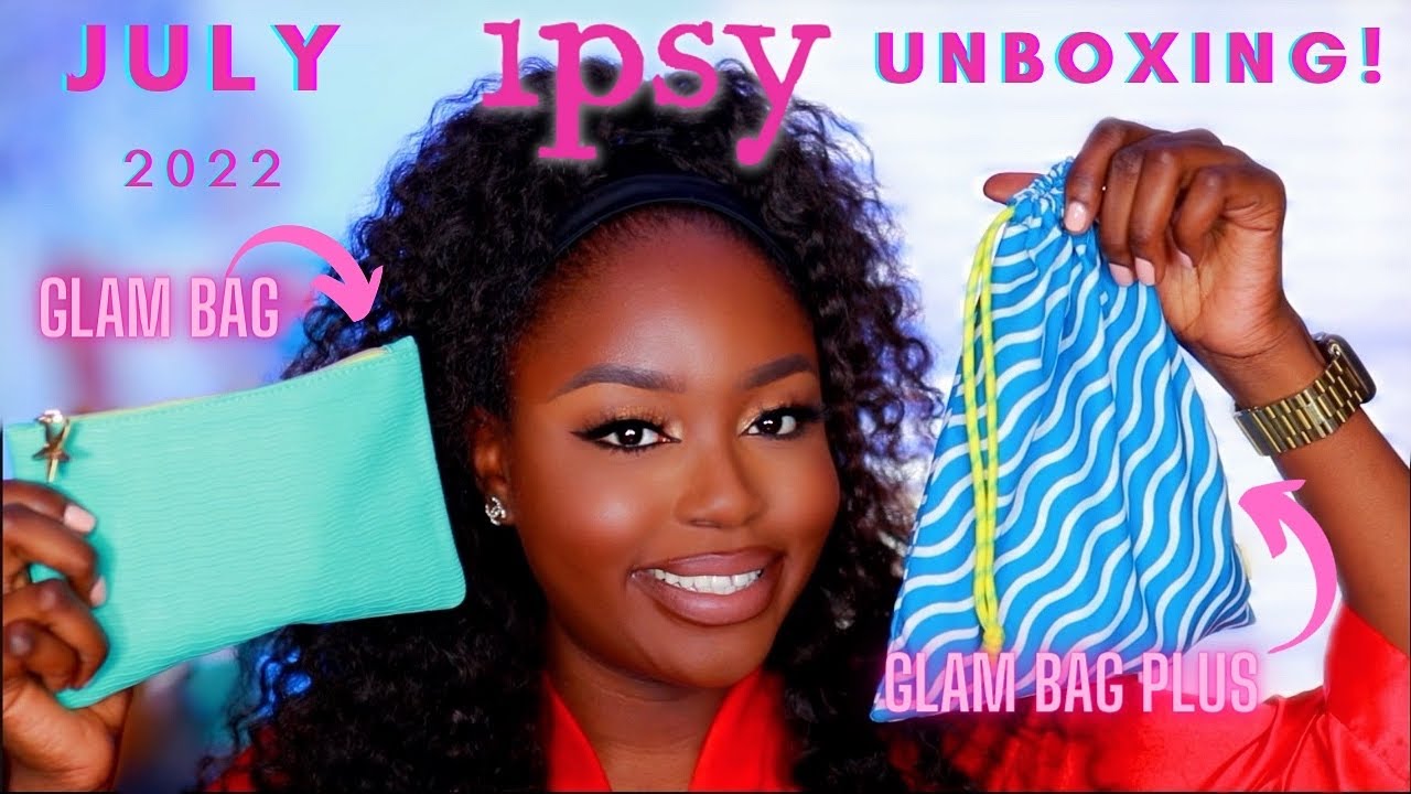 IPSY GLAM BAG + GLAM BAG PLUS UNBOXING! | July 2022 | JaiDoesIt