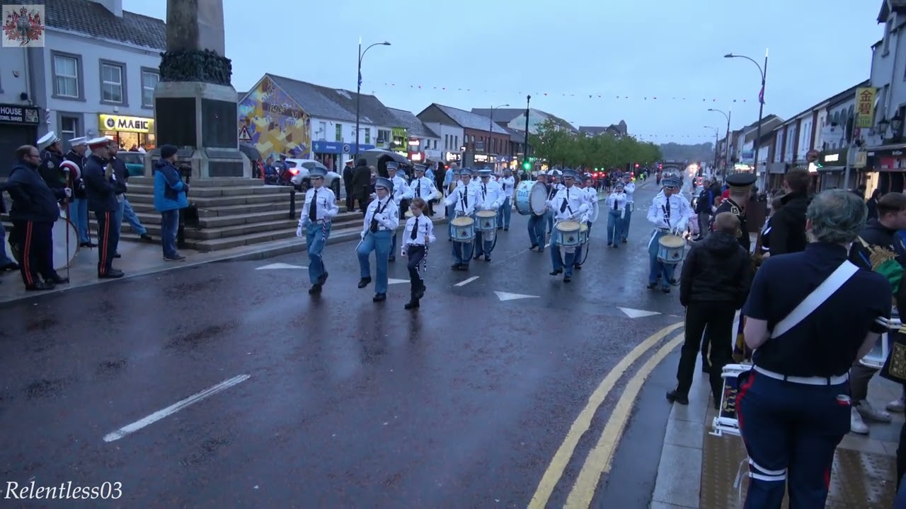 Dunmurry Protestant Boys @ Corbet Acc. Band's 50th Ann.Parade ~ Banbridge ~ 24/05/25 (4K)