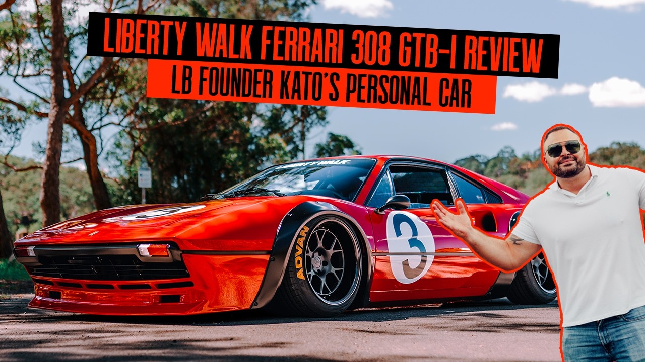 Ferrari 308 Outlaw | Обзор Liberty Walk 308