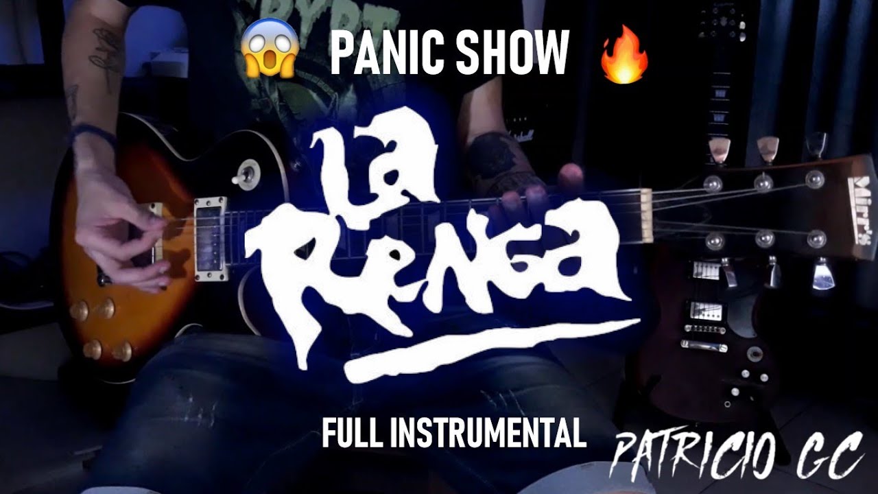 PANIC SHOW Cover de GUITARRA La Renga [Instrumental]🔥🔥