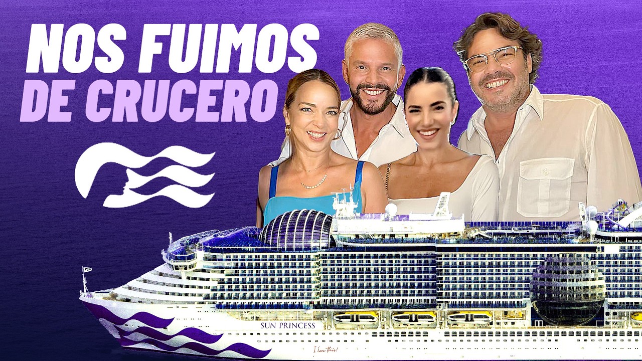 CRUCERO SUN PRINCESS: ULTRA LUJO en ALTA MAR 🌊💎 ¡NOS FUIMOS DE VIAJE! Ernesto y Rodner 🚢