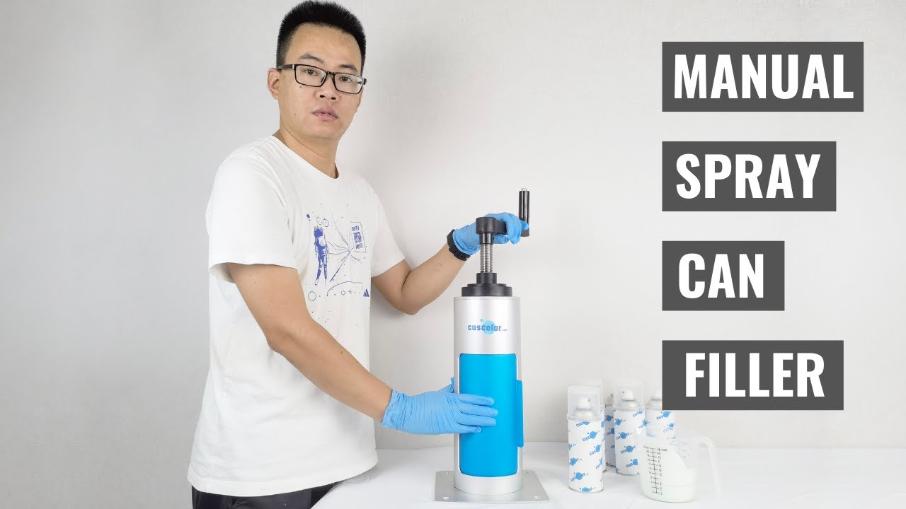 【Cheap】Manual Spray Can Filler | Manual Spray Can Fill Machine | Custom Aerosol Paint Filler