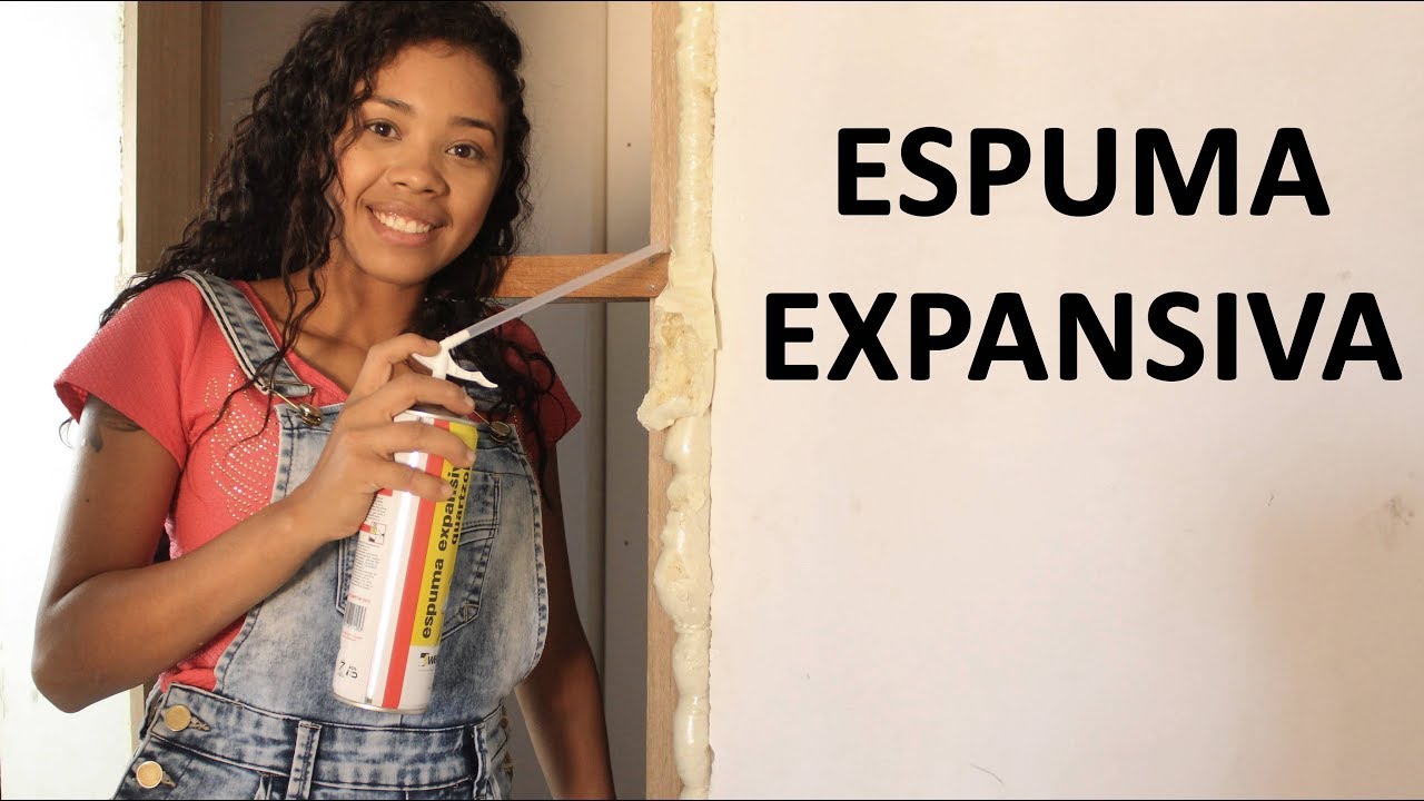 Como assentar batente de porta com espuma expansiva - com Paloma Cipriano