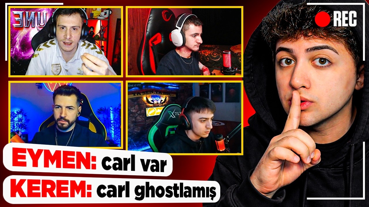 CANLI YAYINDA 4 YOUTUBER'I BİRDEN GHOSTLADIM!