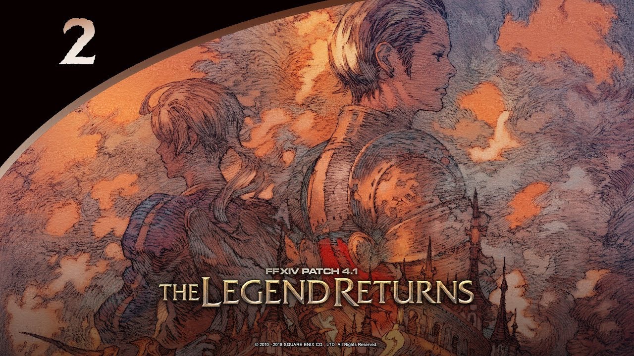 Final Fantasy XIV Stormblood: Сюжет The Legend Returns (Часть 2) (русские субтитры)
