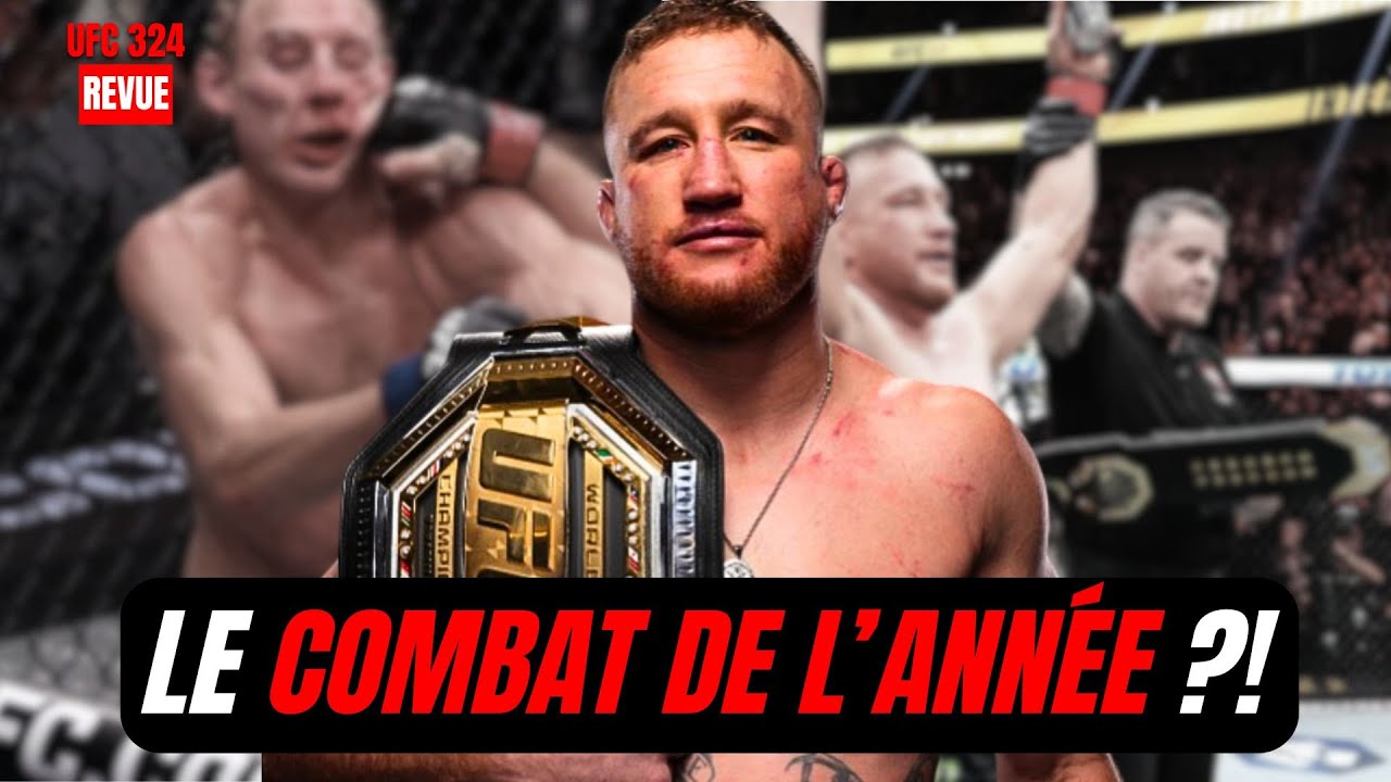 GAETHJE EXPLOSE PADDY ET DEVIENT CHAMPION ! (REVUE UFC 324)