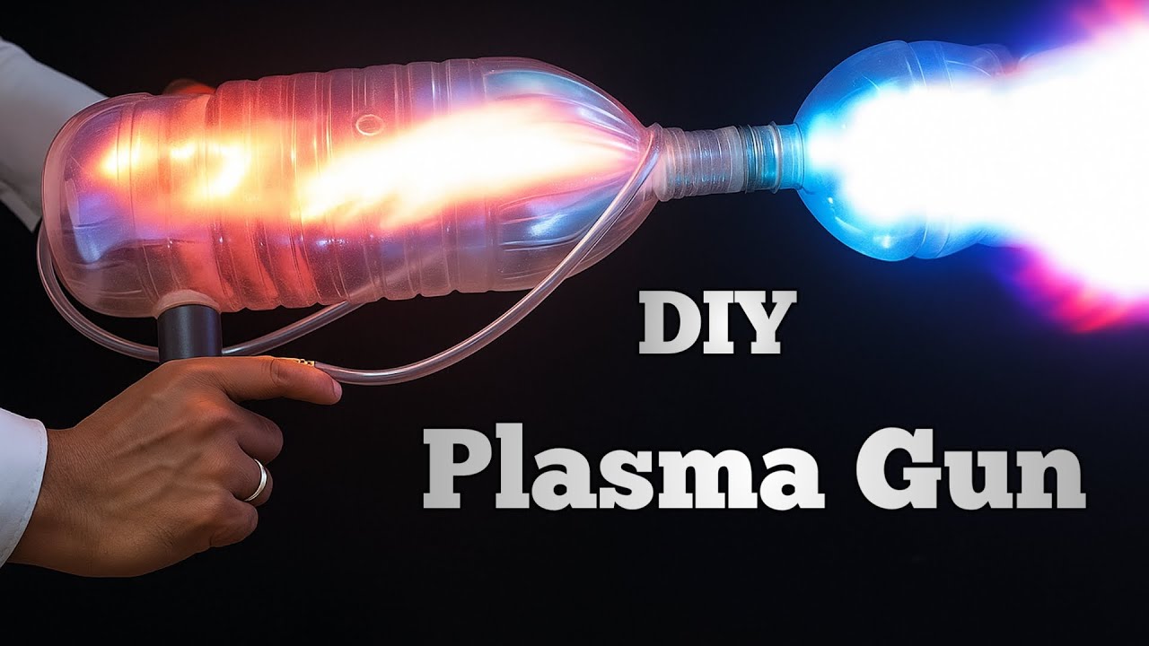 Homemade Plasma Gun That MELTS Metal! ⚡ (Don&rsquo;t Try This!)