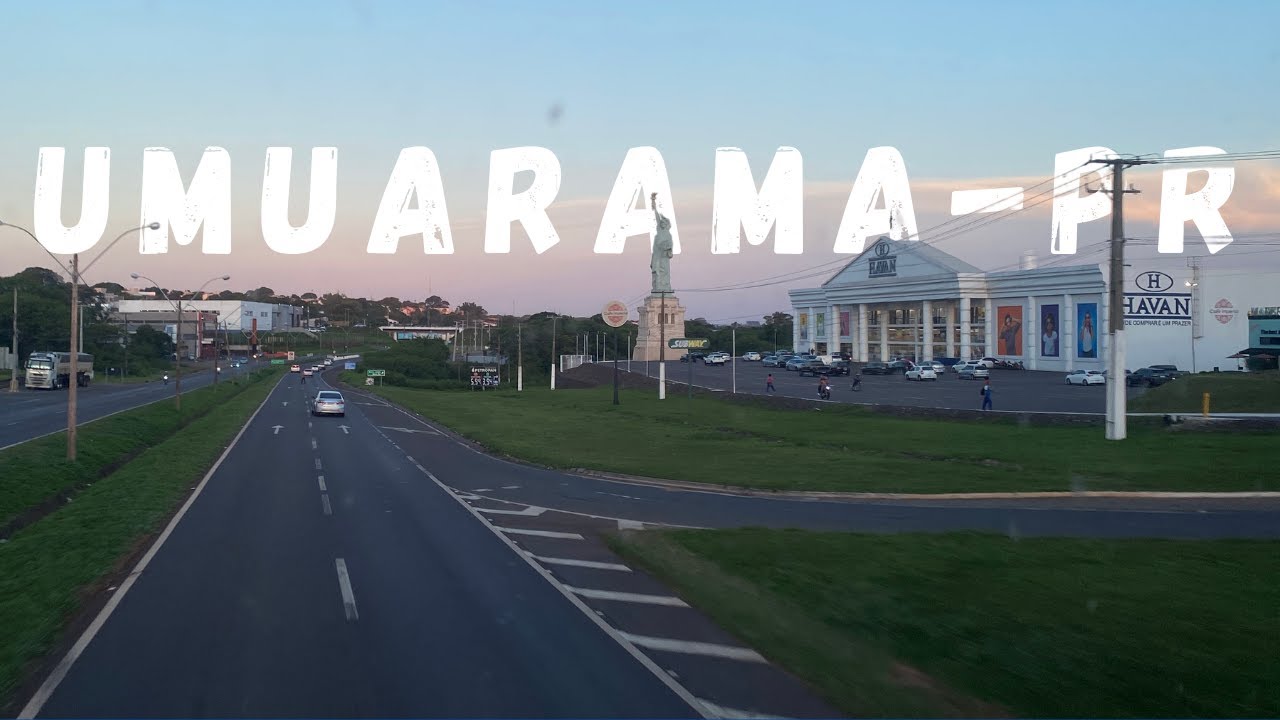 Viagem de Ônibus para São Paulo - Chegando em Umuarama - Paraná @viajandocomoedi