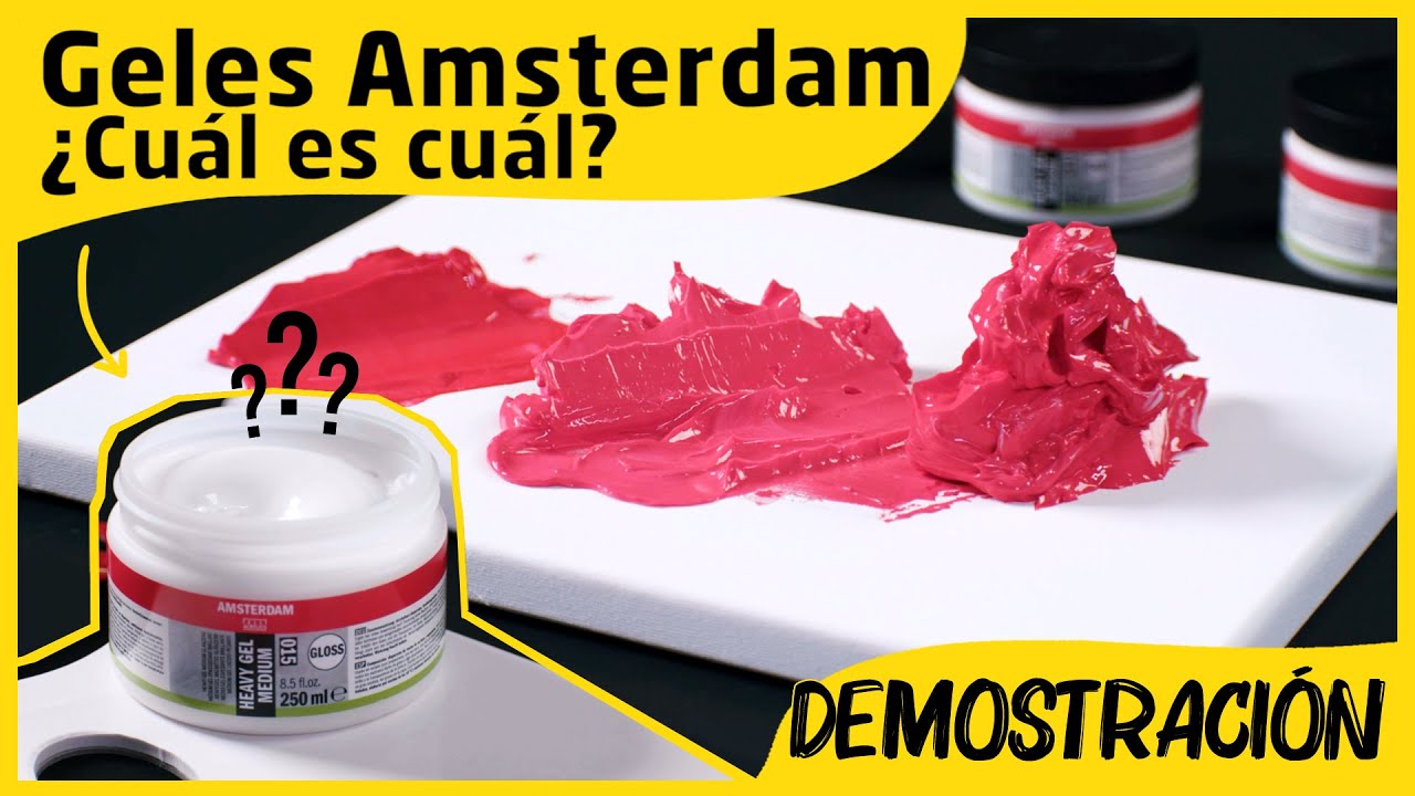 Gel espesante Amsterdam ¿Cuál es cuál? | totenart.com