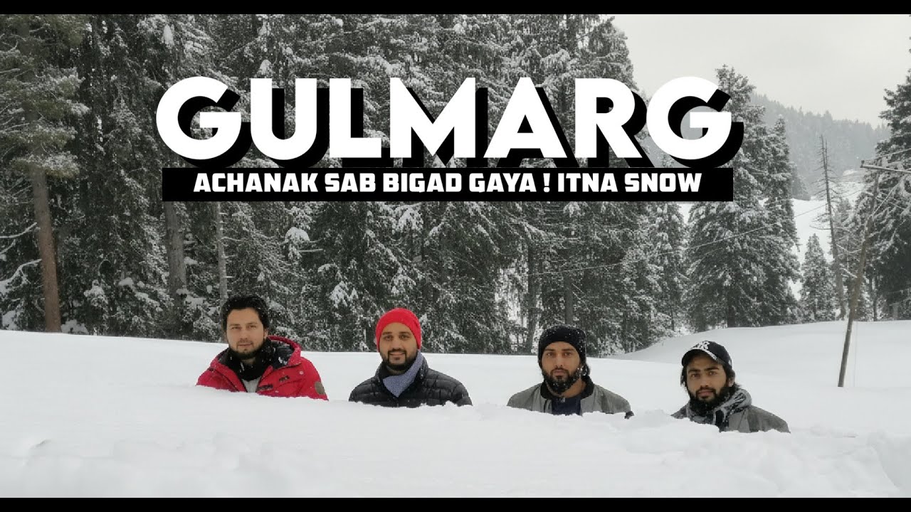 Heavy Snowfall in Gulmarg Kashmir India (Insane Weather! Winter Vlog) | 2026