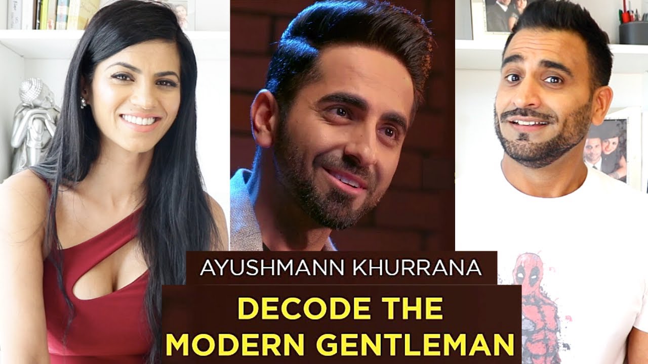 GENTLEMAN KISE KEHTE HAI? REACTION!!! | AYUSHMANN KHURRANA For The Man Company