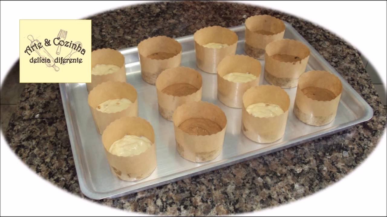 Arte & Cozinha - del&iacute;cia diferente: fornada de mini-panetones e chocottones.