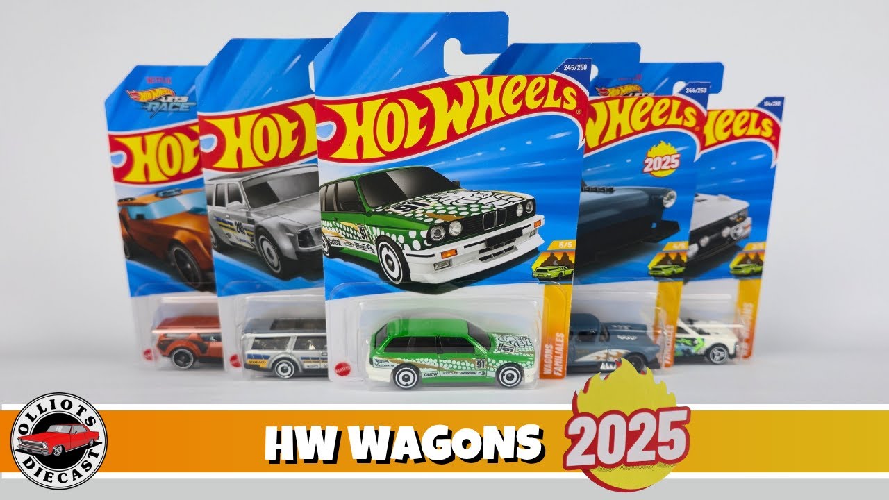 Hot Wheels HW Wagons 2025 Showcase - NEW Casting Alert: Gone Mad!
