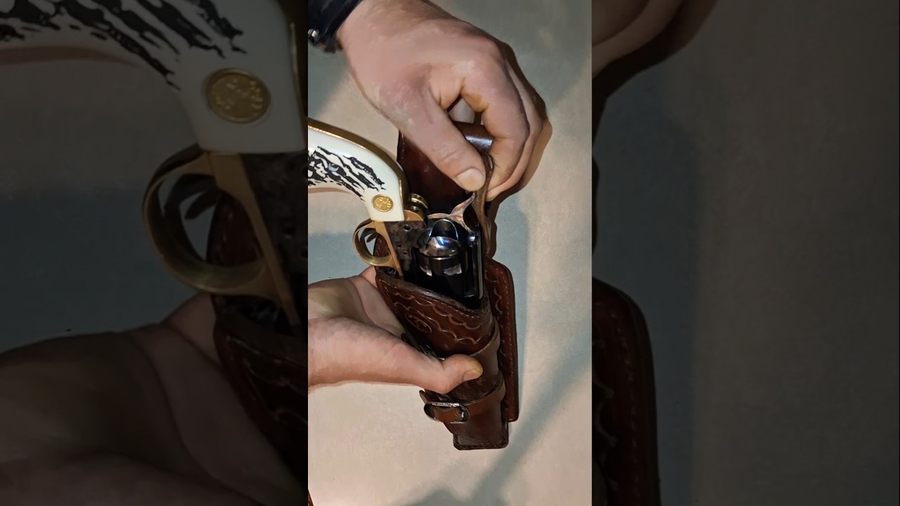 Custom Old West Holsters. Made  by a gunfighter, for gunfighters.. 