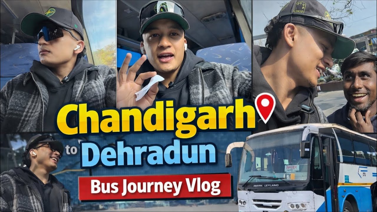 Alone from Chandigarh to Dehradun 🚍 | Unexpected Experience 