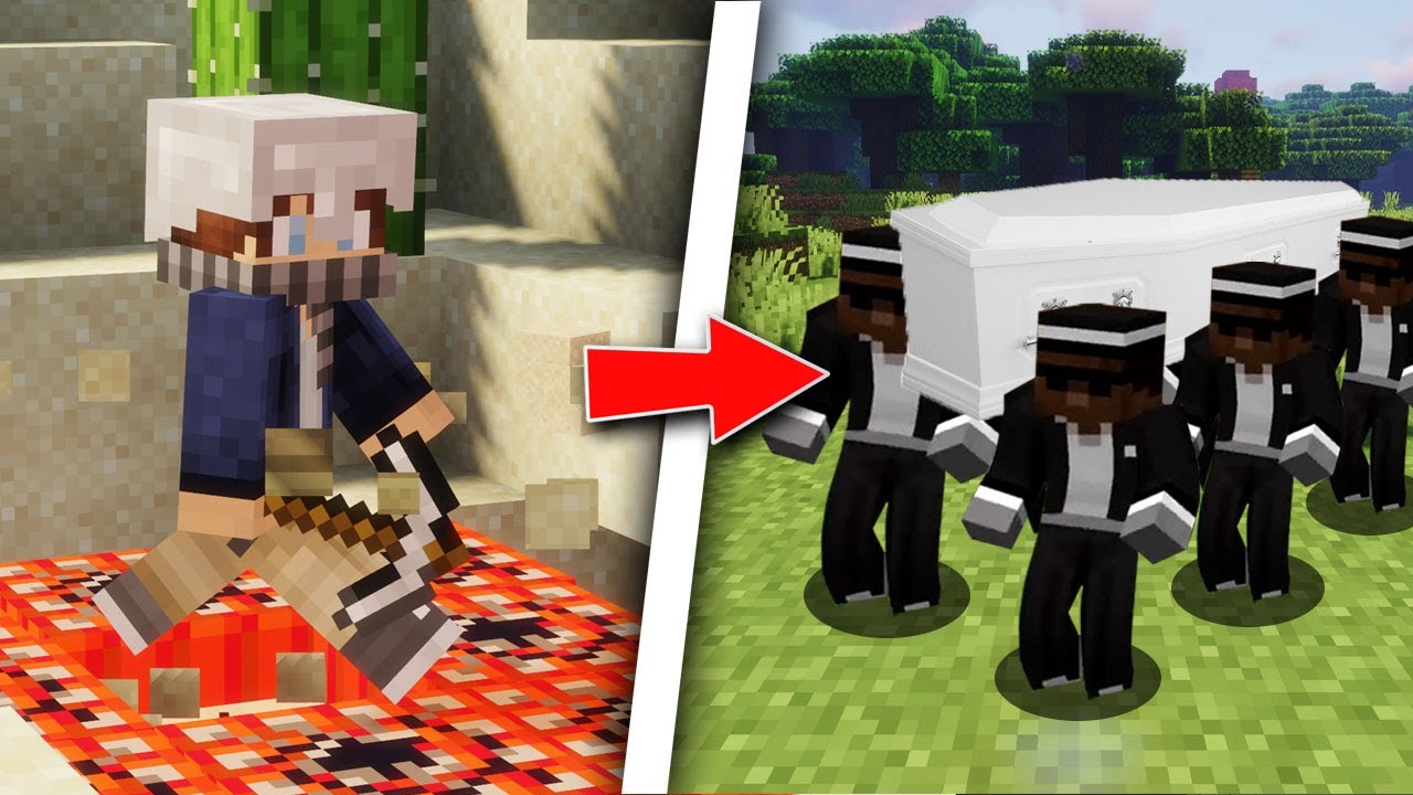 Minecraft: Coffin Dance Meme and We'll Be Right Back Compilation #2