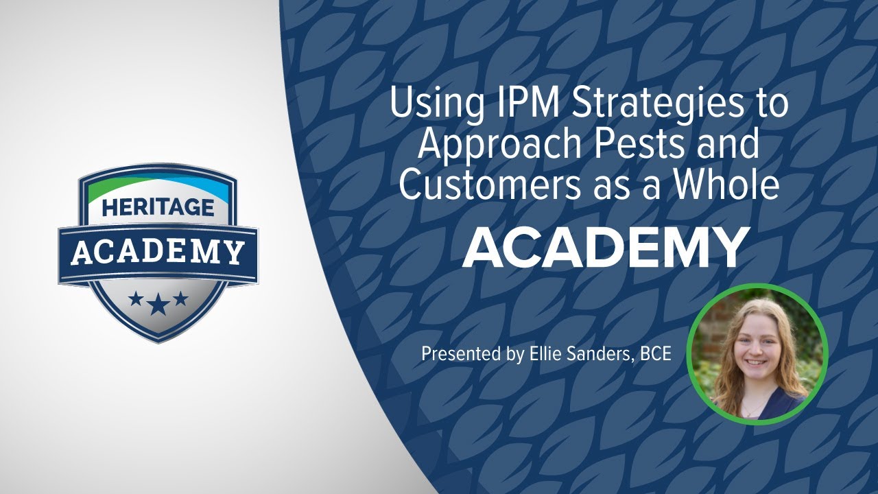 HLSG Academy | Using IPM Strategies to Approach Pests and Customers Presented by Ellie Sanders