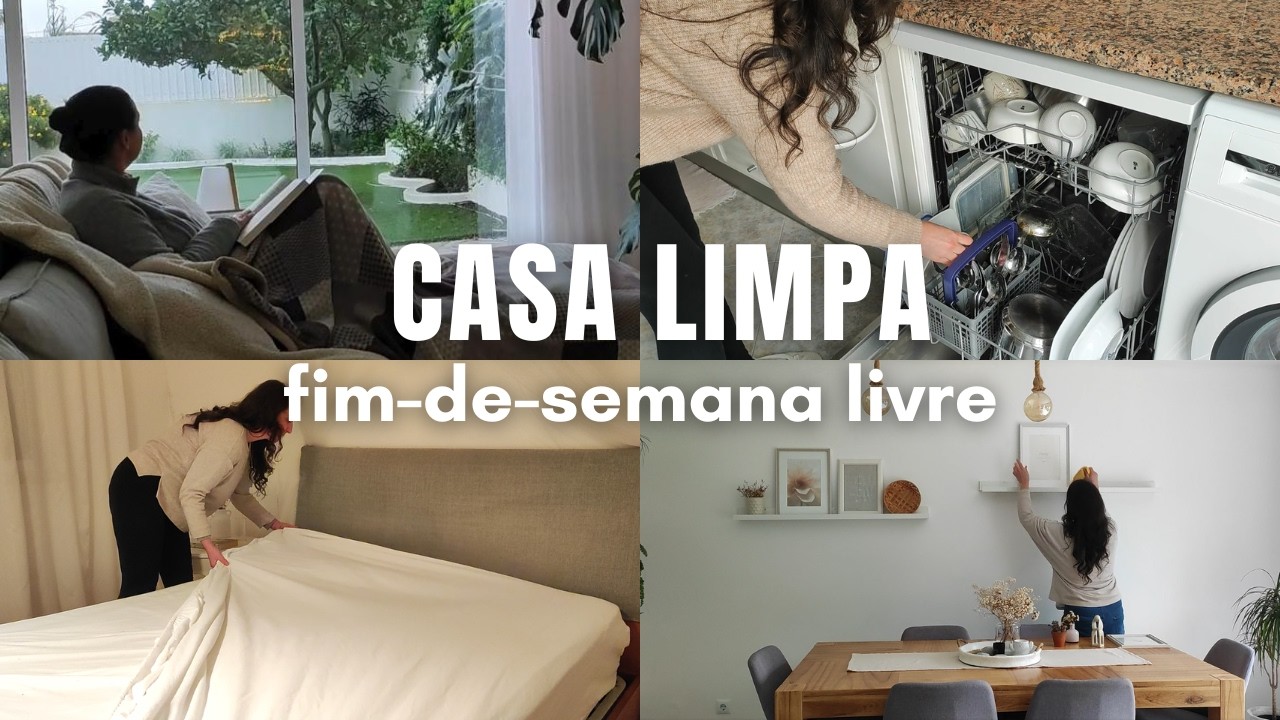Como organizar a limpeza da casa durante a semana (e ter o fim de semana livre)