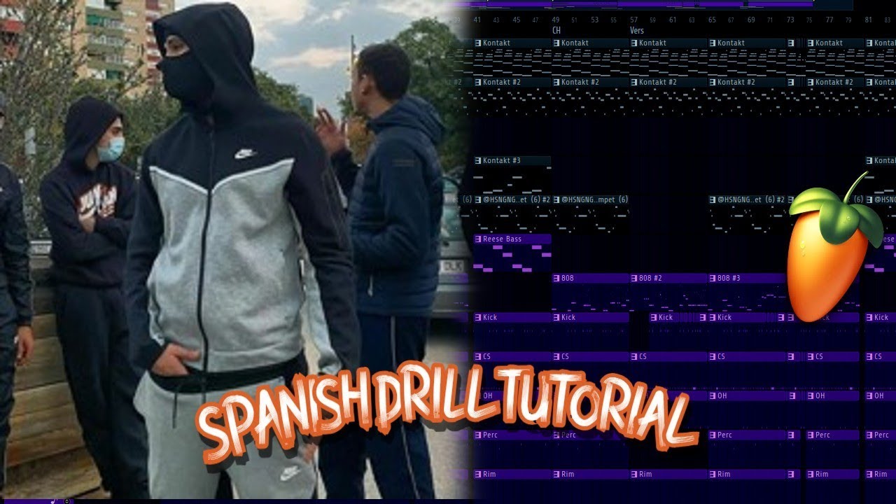 [FREE FLP] Beat Making | Spanish Drill Tutorial With Catchy Guitar🎸