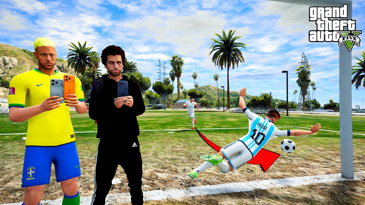 RONALDO VE MESSİ IPHONE 17 PRO MAX ÖDÜLLÜ PENALTI KAPIŞMASI YAPIYOR! - GTA 5