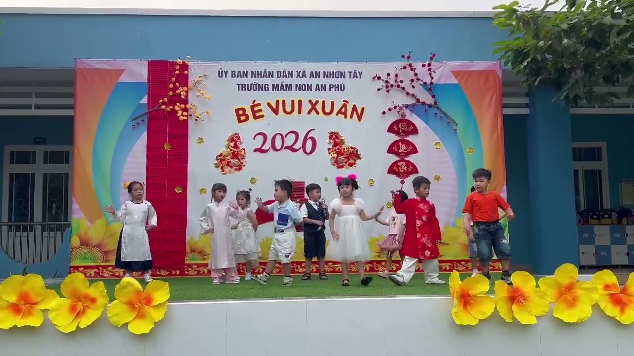 BÀI HÁT HELLO (CÁC BÉ LỚP CHỒI) - TRƯỜNG MẦM NON AN PHÚ