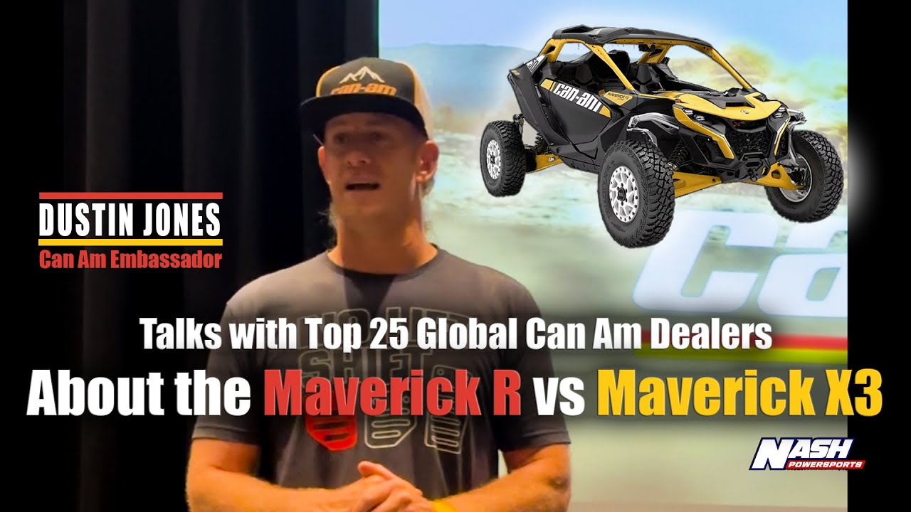Behind the Scenes discussion Top 25 Can Am Dealers in the world with Dustin Jones and Phil Blurton.