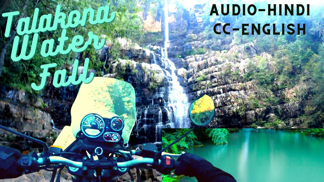 Hidden WaterFall in Dense Forest | Tirupati to Talakona Bike Trip #waterfall #solotravel