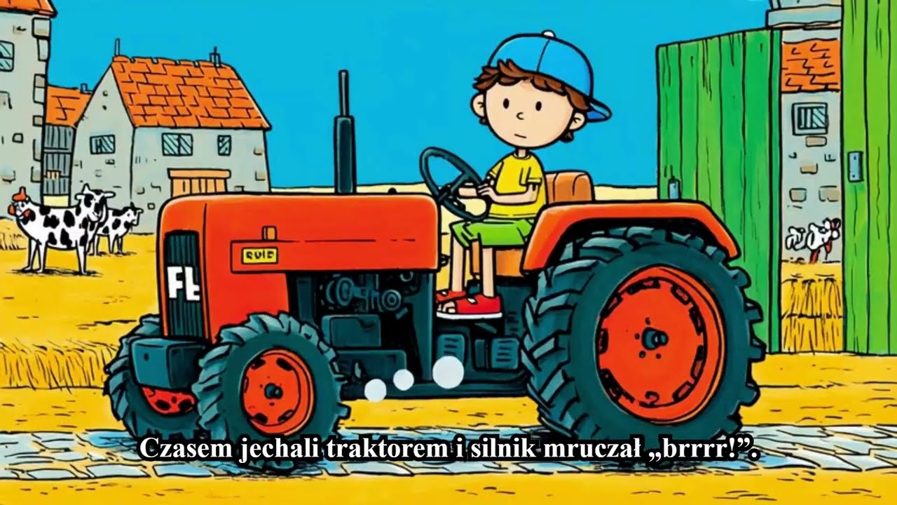 Lato u Dziadka Feliksa 🌻 Wakacyjna Przygoda na Wsi | Bajka dla dzieci