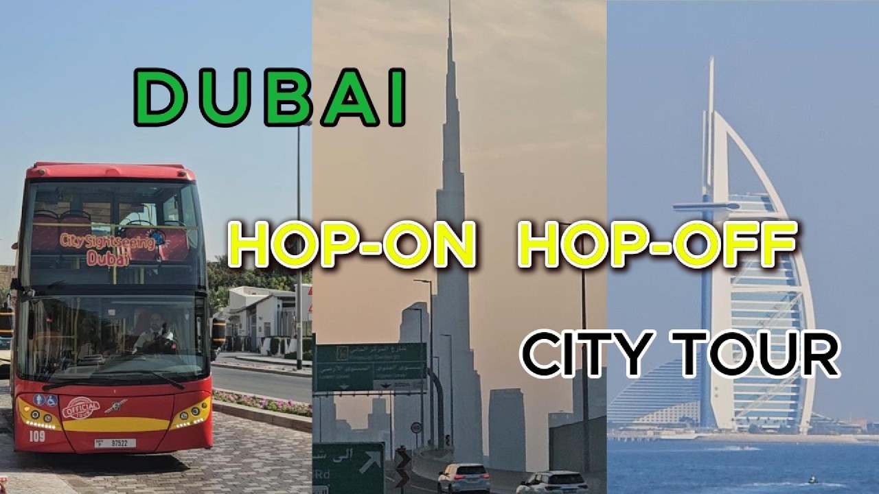 Dubai City Tour Guide | Dubai Hop on Hop Off Bus Tour | @citysightseeingworldwide1992 @mydubai