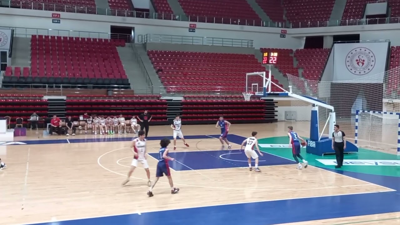 U18 Basketbol Bölge şampiyonası Kayseri- Gaziantep