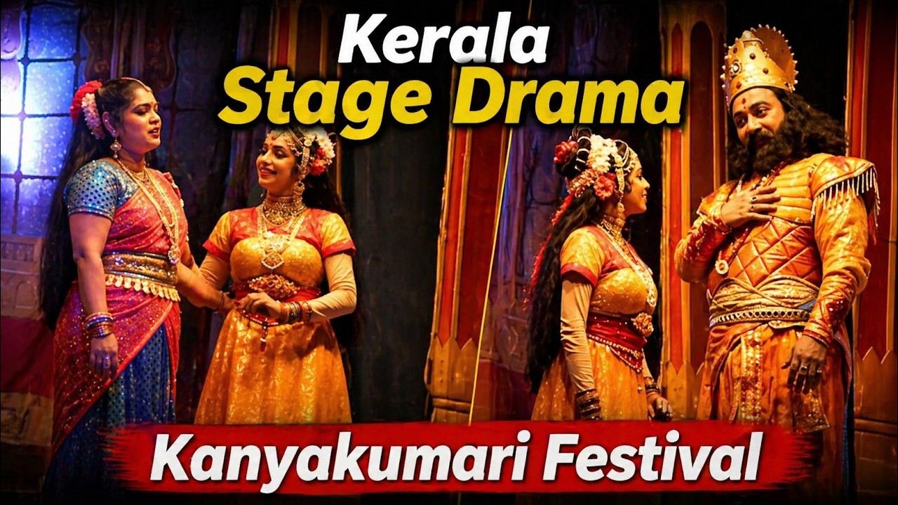 Kerala Stage Drama | Stage Drama 2022 | Mandaikadu Bhagavathi Amman Temple Festival |Malayalam Drama
