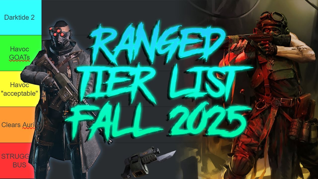 Darktide RANGED Weapons Tier List - October 2025